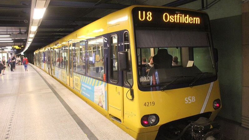 transporte publico en Stuttgart
